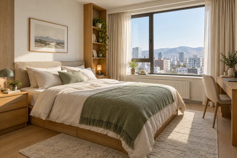 Illustrative interior for The Parkside Apartment