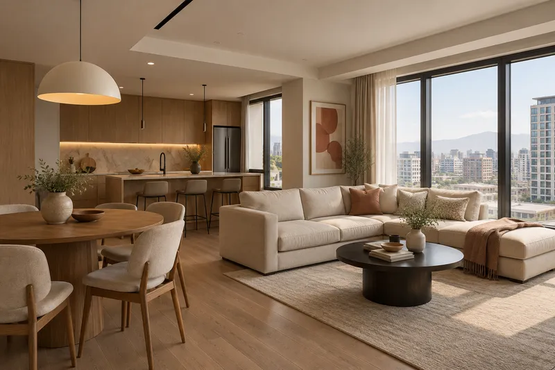 Illustrative interior for The Willow Home
